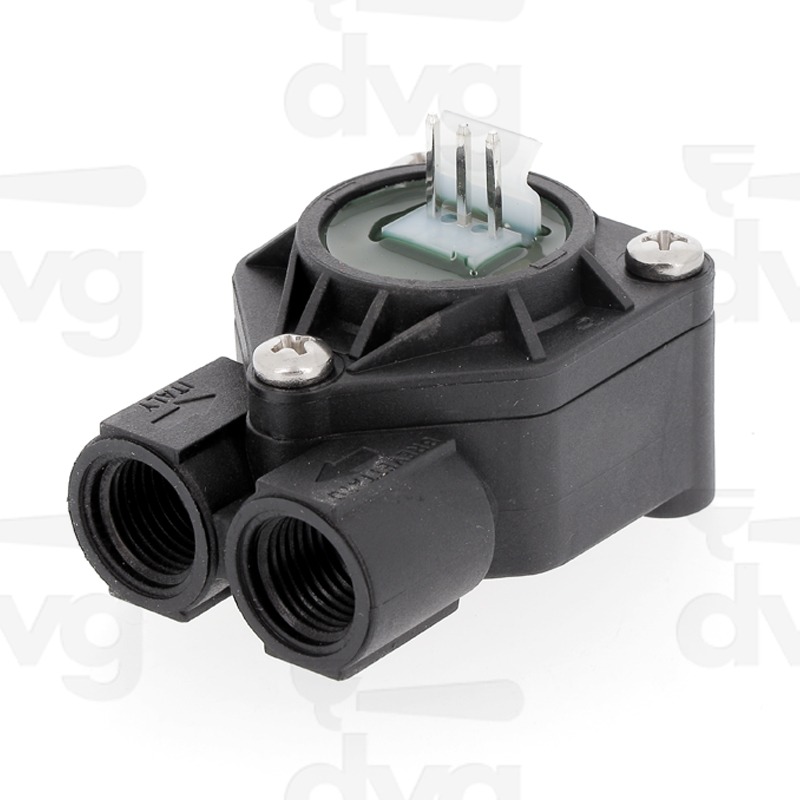 CONTATORE VOLUMETRICO GICAR 1/4 +-OUT CON LED - FMPL-CX-0C PLASTICA NSF 71220 