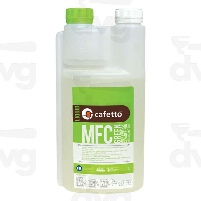 CAFETTO MFC GREEN DETERGENTE LIQUIDO LANCIA VAPORE/CAPPUCCINATORE 1L