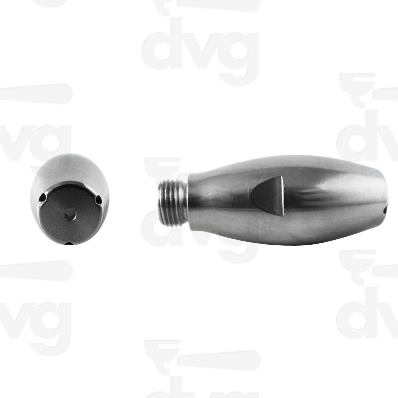 SPRUZZ. INOX PIATTO T10 3F D.1,6 +1 FORO  CENTRALE D.1,7