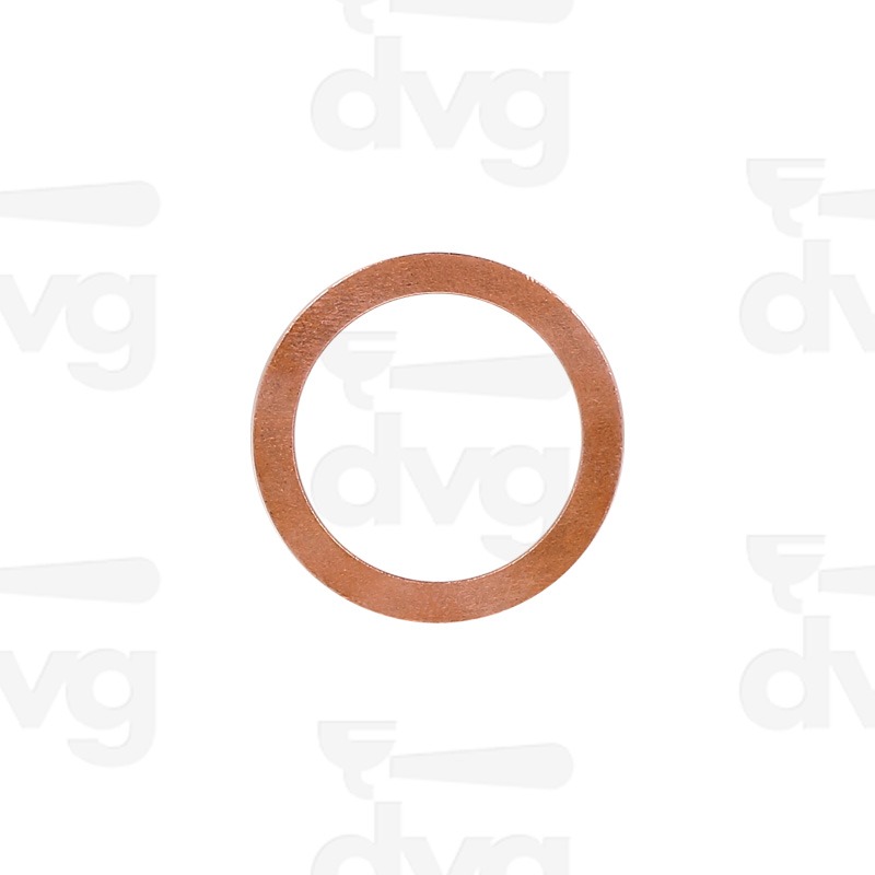 GUARNIZIONE RAME VALVOLA POMPA MASSELLO 21x17x1,5MM PIATTA