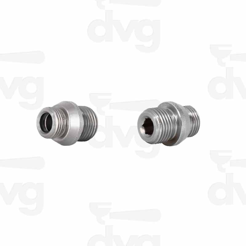 NIPLES INOX TUBO ACQUA M-1/8MD.12 PER TUBO DA D.10X1 C/EX4