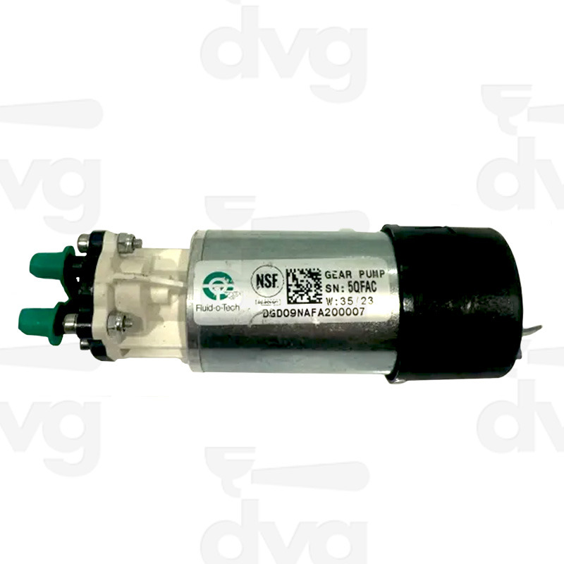 POMPA INGRANAGGI 24VDC 3400RPM GUARNIZIONE NBR PER LATTE NSF