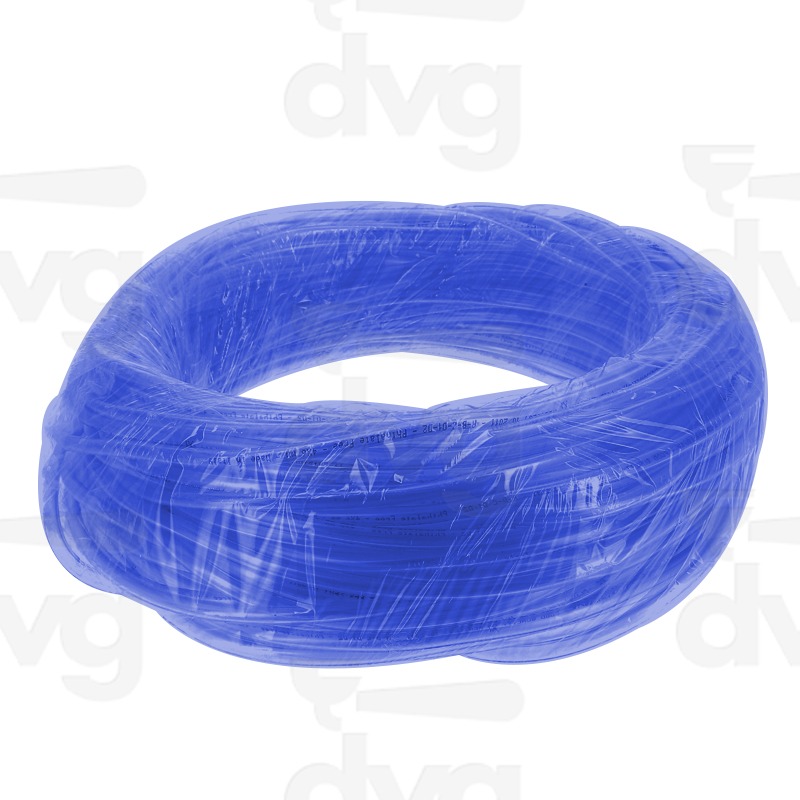 TUBO PVC 4X6 BLU, ALIMENTARE - PER DETERGENTE E BRILLANTANTE