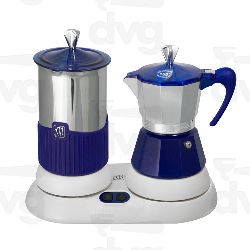 CAFFETTIERA GATPUCCINO 4 TZ BLU