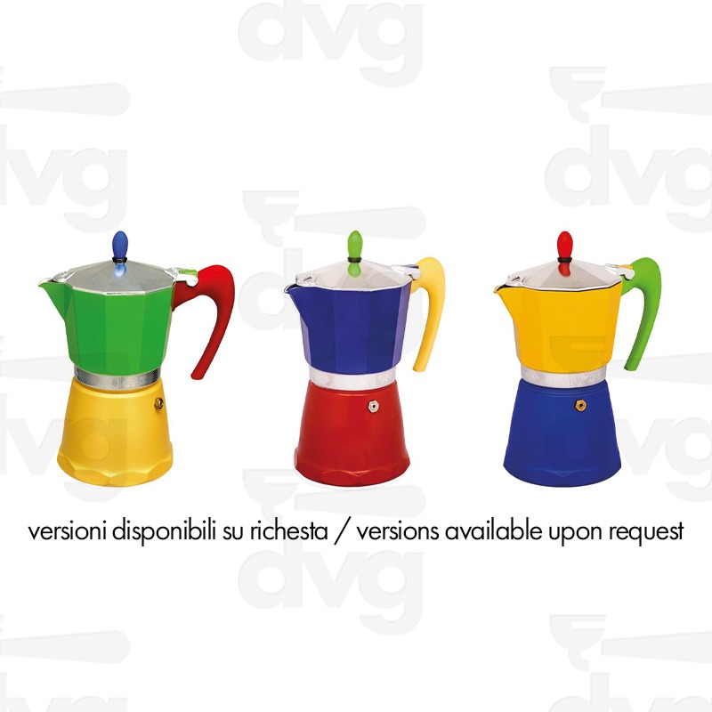 CAFFETTIERA MULTICOLOR 3TZ INDUZIONE