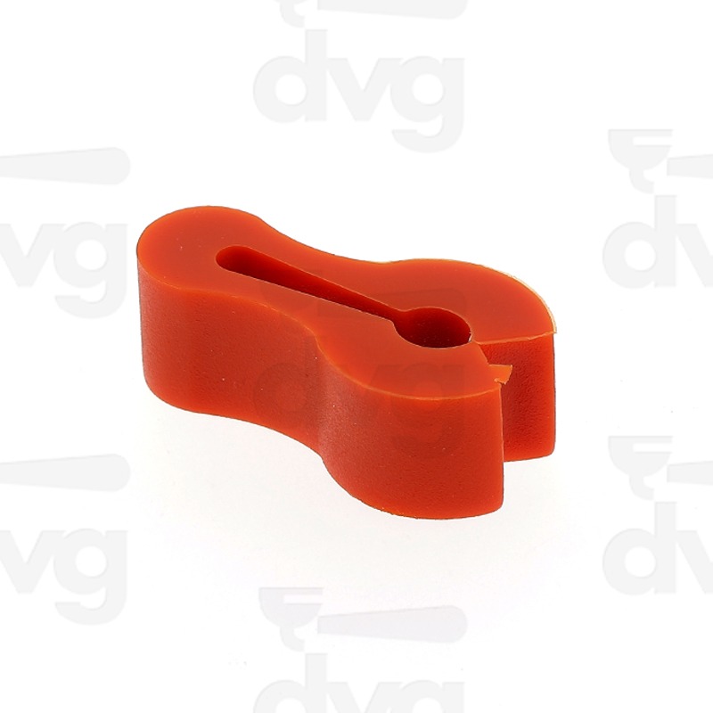 CLIP ANTISCOTTATURA PER LANCE VAPORE E ACQUA D.8MM - NYLON ARANCIONE