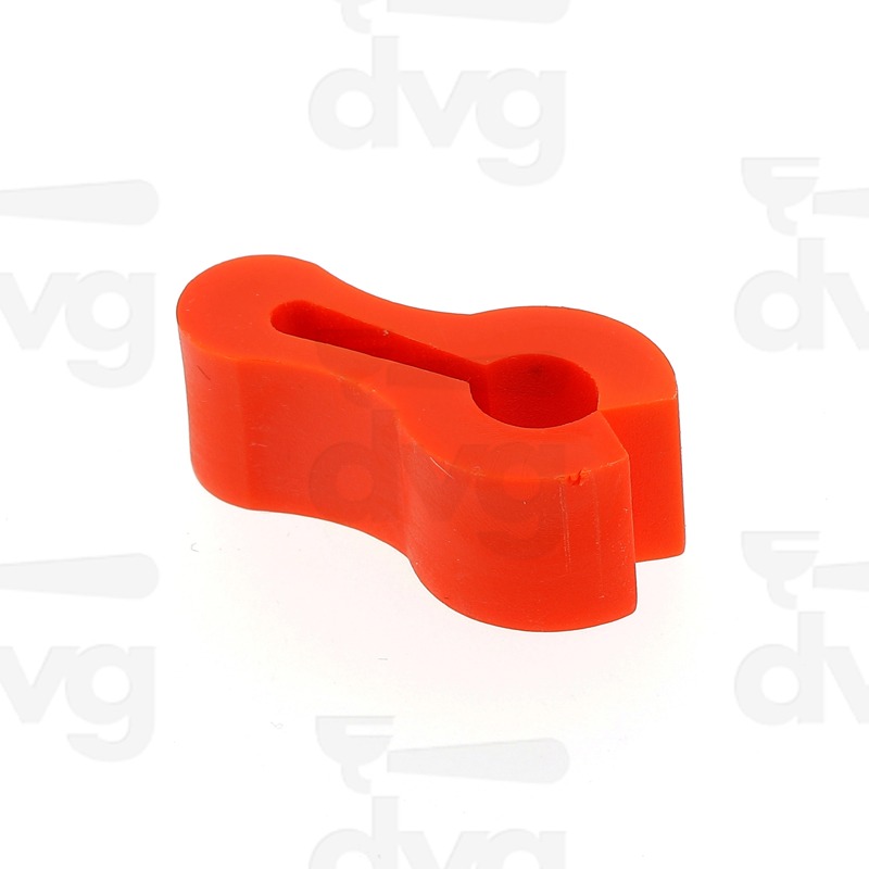 IMPUGNATURA ANTISCOTTATURA PER LANCE VAPORE E ACQUA D.10MM - ARANCIONE