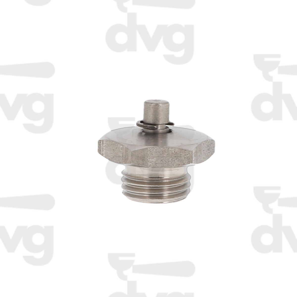 VALVOLA SFIATO TN 1/4 INOX EK CON CANALINO, H.18