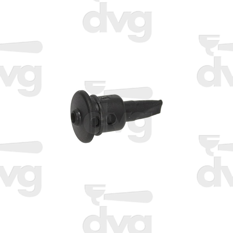 PULSANTE CM BIPOLARE DEV/DEV + 2 DADI E TASTO D16 PIATTO NERO