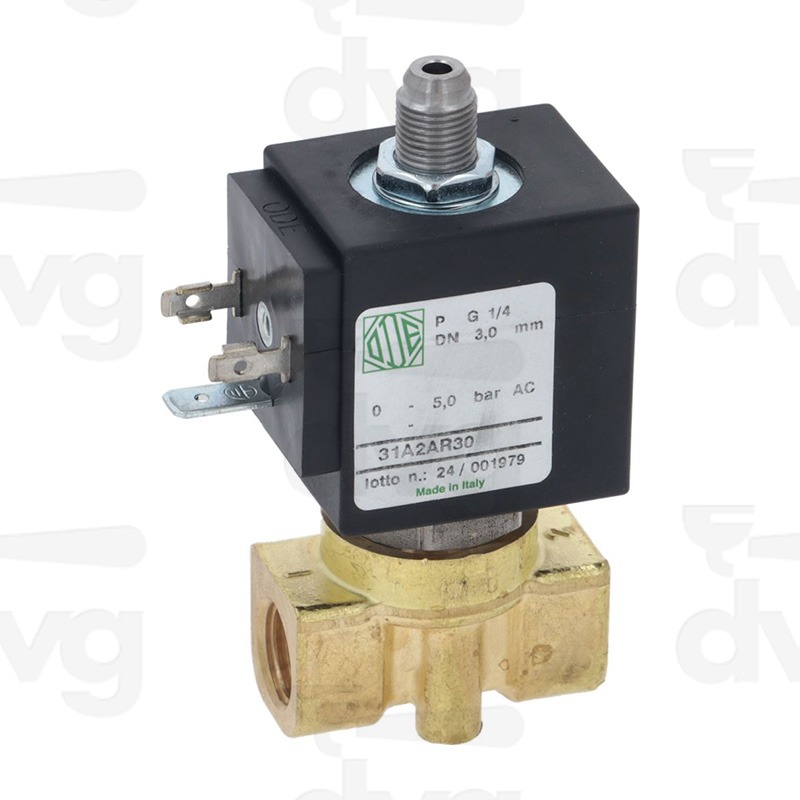 ELETTROVALVOLA ODE 3 VIE 1/4-1/8 220V 50 Hz 240V 60Hz DN3 RUBY UL