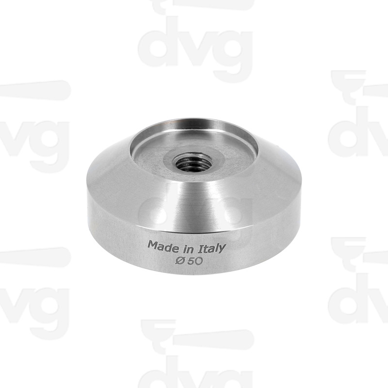 BASE INOX PRESSINO D.50MM FONDO PIATTO