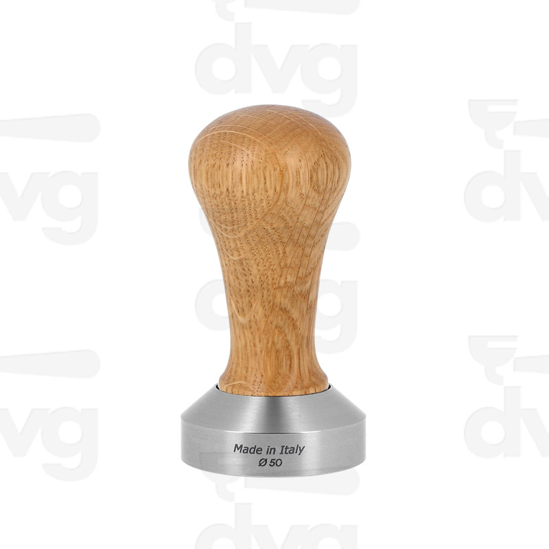 PRESSINO CLASS, LEGNO ROVERE CON BASE INOX D.50MM FONDO PIATTO