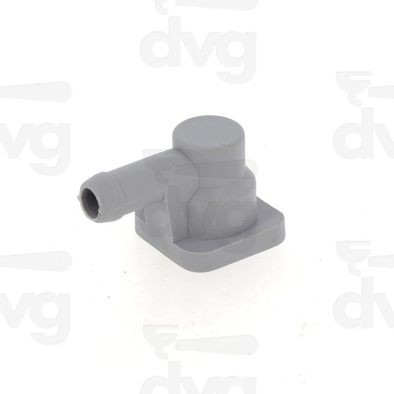RACCORDO AD ANGOLO SUP C/INS. M12X1 COL. GRIGIO