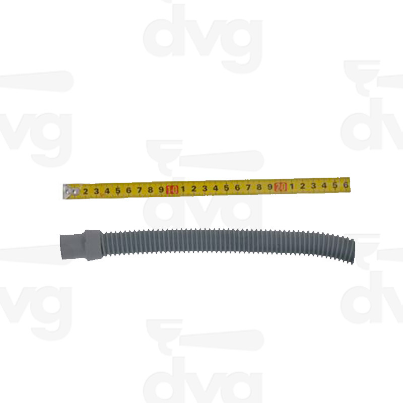 TUBO SCARICO MM18 LUN.2,5MT RACCORDATO MASCHIO-FEMMINA