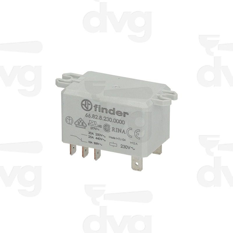 RELE' DI POTENZA 30A 230V AC 2 CONTATTI IN SCAMBIO
