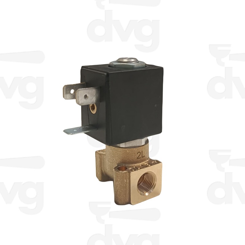 ELETTROVALVOLA 2 VIE CON PG 90° 24 V DC 