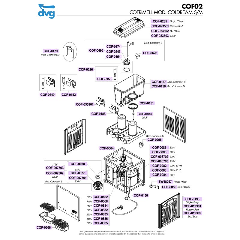 COFRIMELL - FRIGO BIBITE MOD. COLDREAM S/M