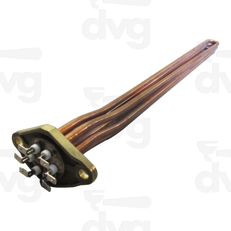 RESISTENZA CALDAIA 4000W  230V 3GR STANDARD LSF=560MM 6 FASTON