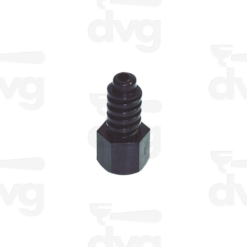 PIEDINO REGOLABILE IN PLASTICA NERO ALTO