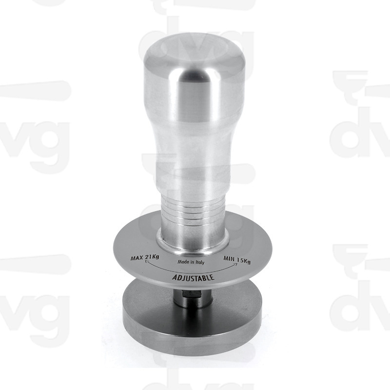 PRESSINO DINAMOMETRICO REGOLABILE, IMPUGNATURA IN ALLUMINIO LUCIDO E BASE INOX D.57MM NEUTRO