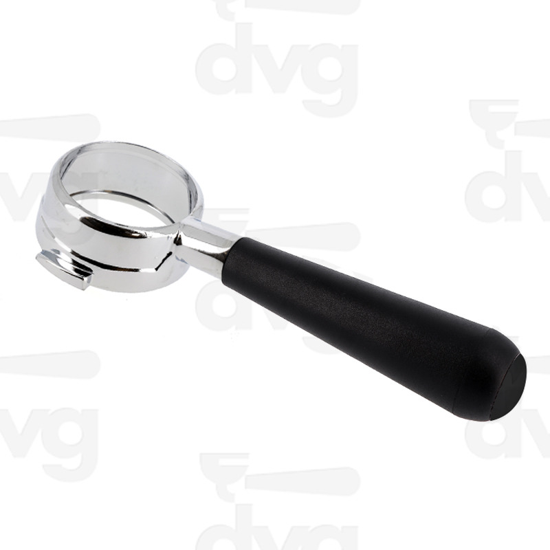 PORTAFILTRO SENZA FONDO MARZOCCO CON MANOPOLA COMFORT TAPPO NERO LUCIDO