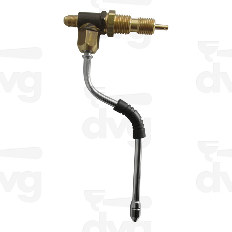 RUBINETTO COMPLETO TUBO VAPORE CROMATO