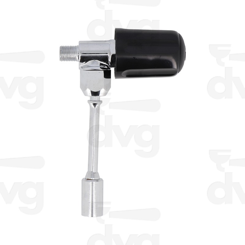 RUBINETTO COMPLETO TUBO ACQUA RAME CROMATO