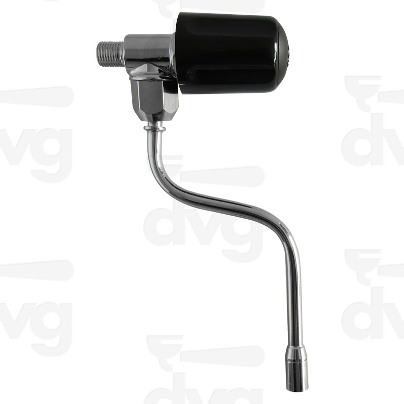 RUBINETTO COMPLETO TUBO VAPORE CROMATO