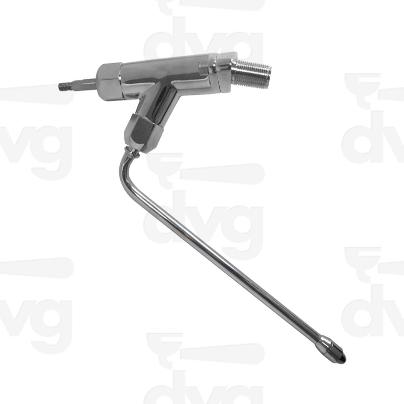 RUBINETTO VAPORE TIPO E61/REPLICA COMPL. DI TUBO CROMATO E SPRUZZATORE
