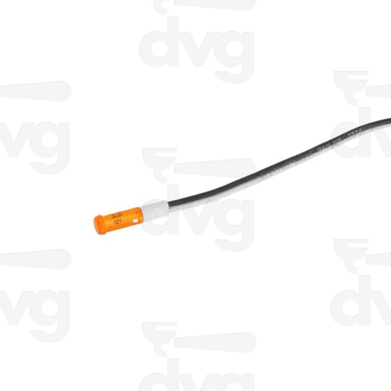 LAMPADA LED SPIA COLORE GIALLO(12V DC)