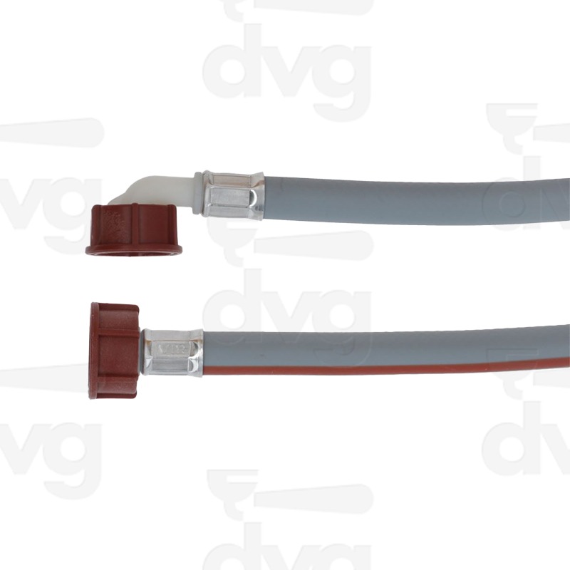 TUBO CARICO ACQUA MT 2 PVC CORDPLAST C/GUARNIZIONI