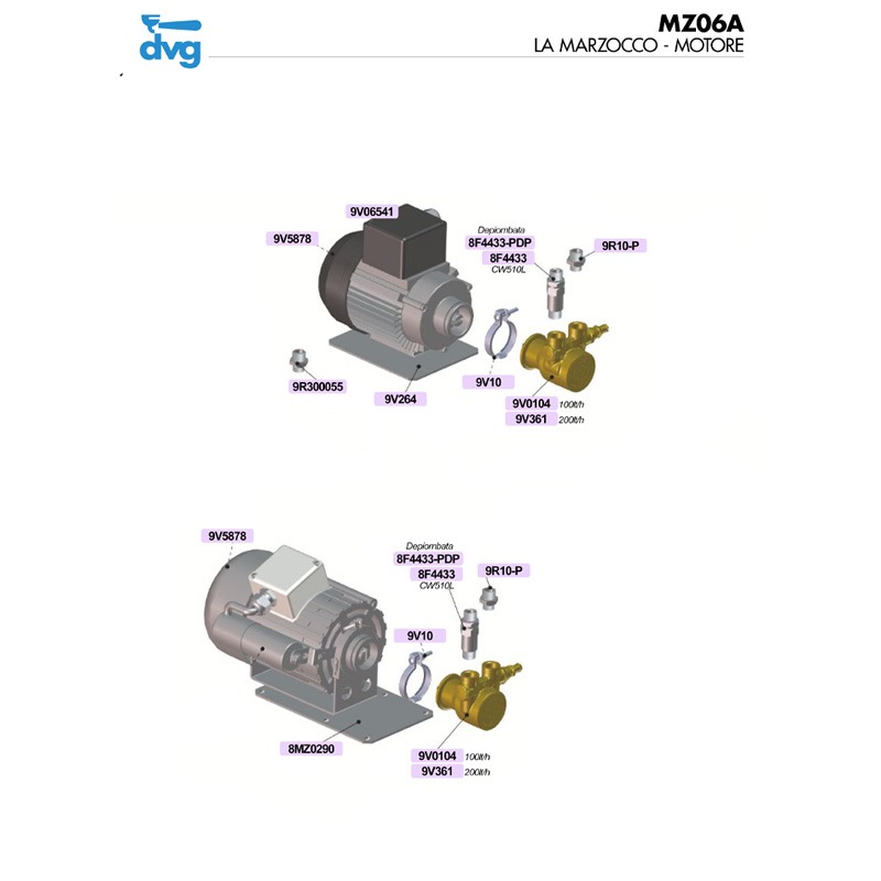 LA MARZOCCO - MOTORE FB70