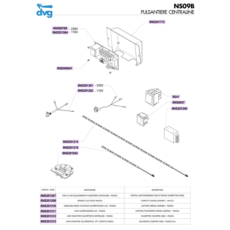 NUOVA SIMONELLI - PULSANTIERE E CENTRALINE MUSICA