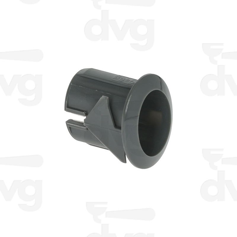 CORPO TASTO ELLITTICO GRIGIO 17X13MM
