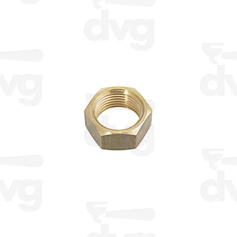 DADO ESAGONALE 3/8"G OTTONE, ALTO