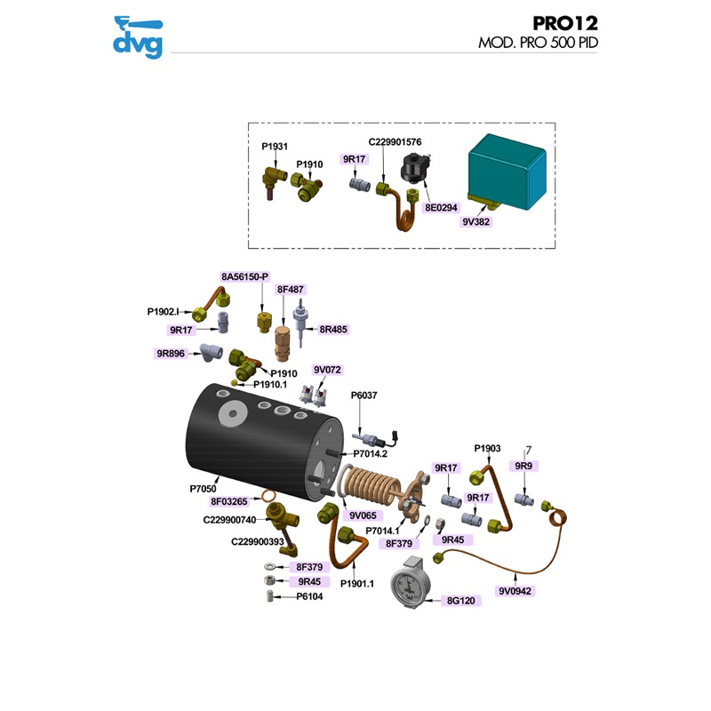 PROFITEC - CALDAIA PRO 500 PID