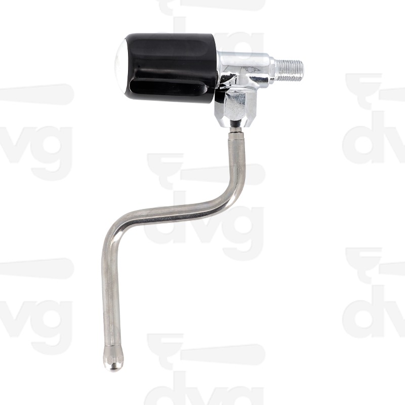 RUBINETTO K23 CROMATO CON TAPPO CROMATO LANCIA FREDDA SPRUZZATORE ES.1Fx1,5